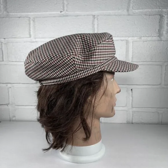 Zara  Houndstooth Cap Size Small- NWT Zara | Accessories | Zara Houndstooth Cap Size Small | Poshmark main image 2